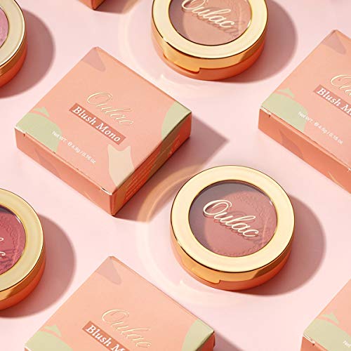 Oulac Coral Matte Blush - Lightweight & Pigmented