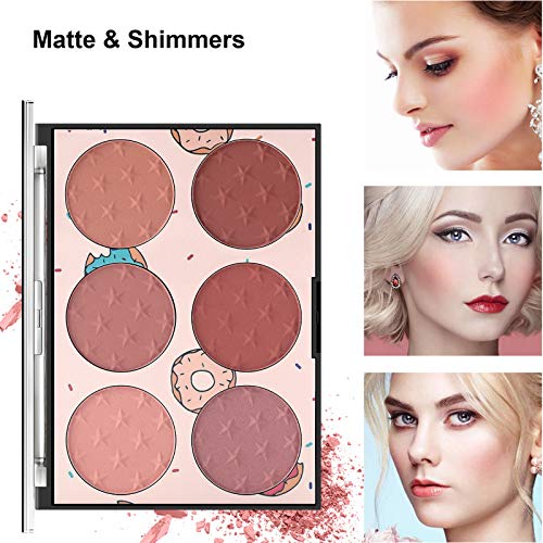 6-Color Blush Palette for Every Skin Tone