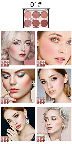 6-Color Blush Palette for Every Skin Tone