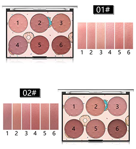 6-Color Blush Palette for Every Skin Tone