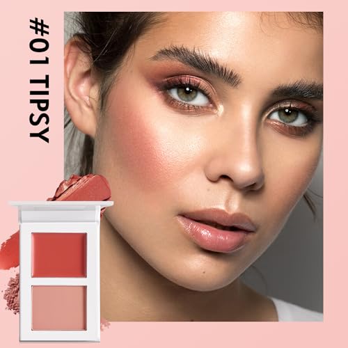 Dual-Formula Blush for Natural, Radiant Cheeks