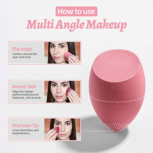 BS-MALL Makeup Sponge Set: 7 Pieces Blender Sponges