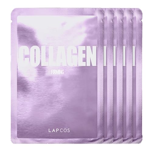 LAPCOS Collagen Firming Face Mask 5-Pack