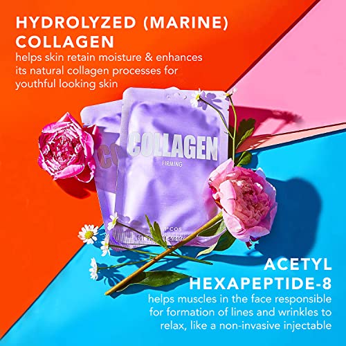 LAPCOS Collagen Firming Face Mask 5-Pack
