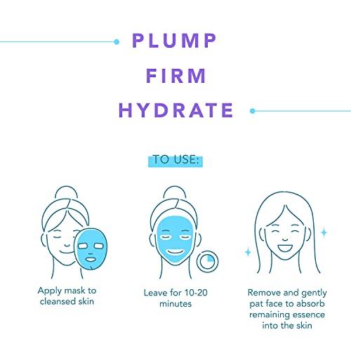 LAPCOS Collagen Firming Face Mask 5-Pack