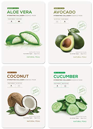 Hydrating Collagen Essence Face Mask Variety Pack