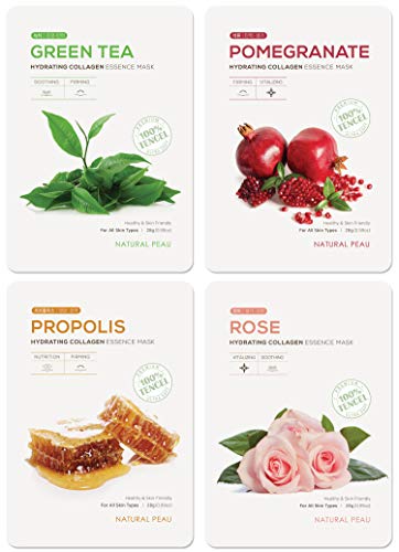 Hydrating Collagen Essence Face Mask Variety Pack