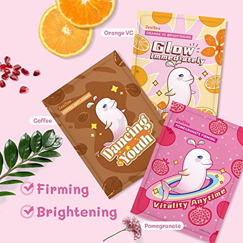ZealSea Hydrating Facial Mask Set (7 Pack)