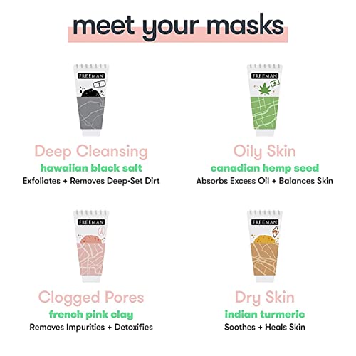Exotic Blends Face Mask Variety Set for Women