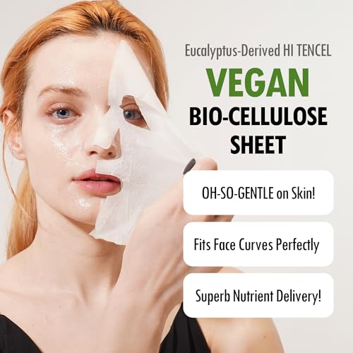FARMSKIN Hydrating Organic Face Mask Set, 12 pcs
