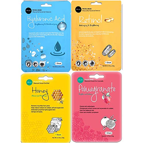 Celavi K-Beauty Essence Facial Mask Set