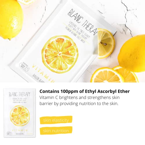 BALLONBLANC Premium Aloe & Vitamin Sheet Masks