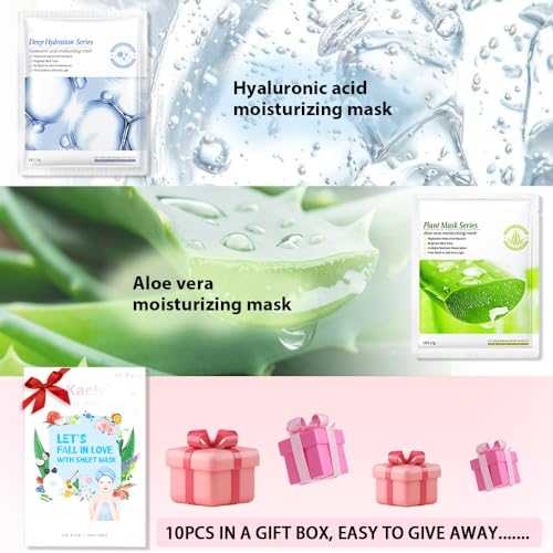 Kaely Variety Sheet Masks - Spa Party Set