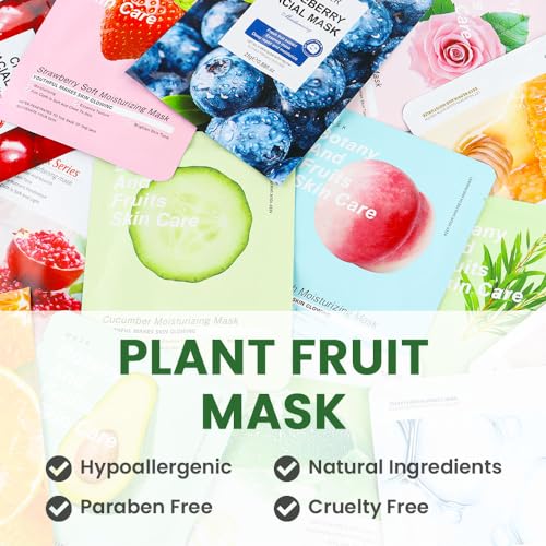 Kaely Variety Sheet Masks - Spa Party Set
