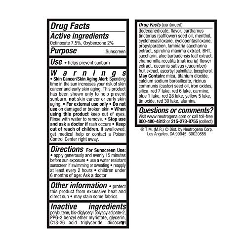 Neutrogena MoistureShine Lip Soother Gloss with SPF 20