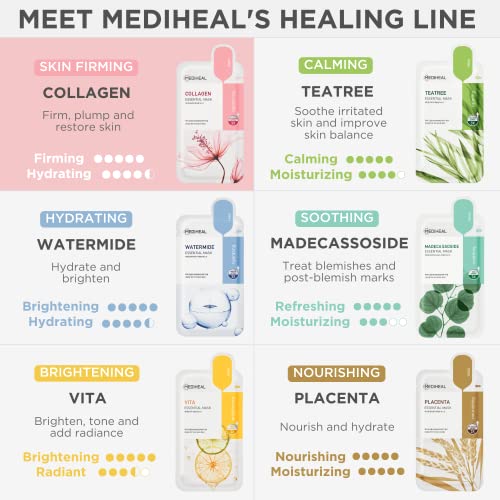 Mediheal Collagen Essential Face Mask - 4 Sheets