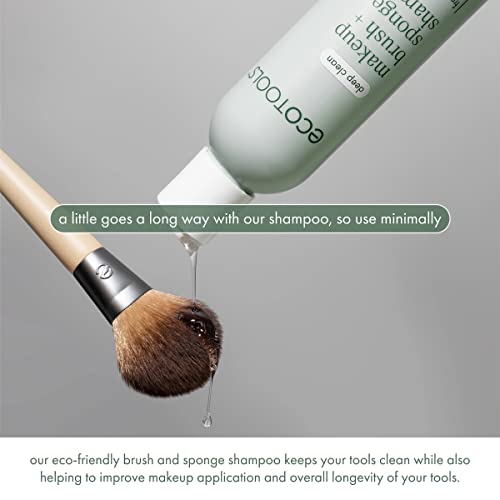 EcoTools Brush and Sponge Shampoo, Fragrance-Free, Vegan