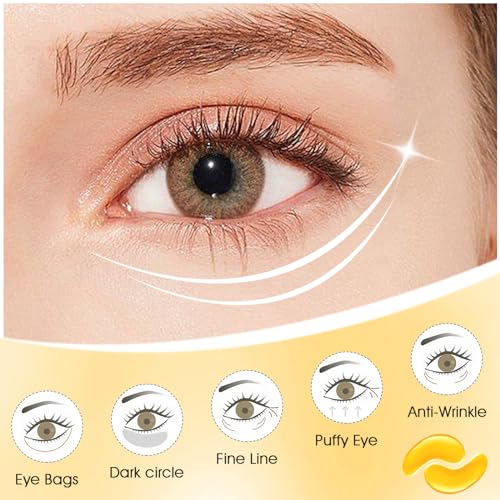 Adofect 30 Paris 24K Gold Under Eye Patches