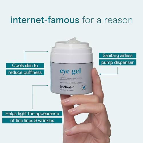 Cooling Eye Gel for Dark Circles & Puffiness