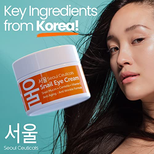 SeoulCeuticals Snail Mucin Eye Cream 0.5oz