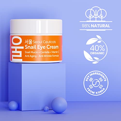 SeoulCeuticals Snail Mucin Eye Cream 0.5oz