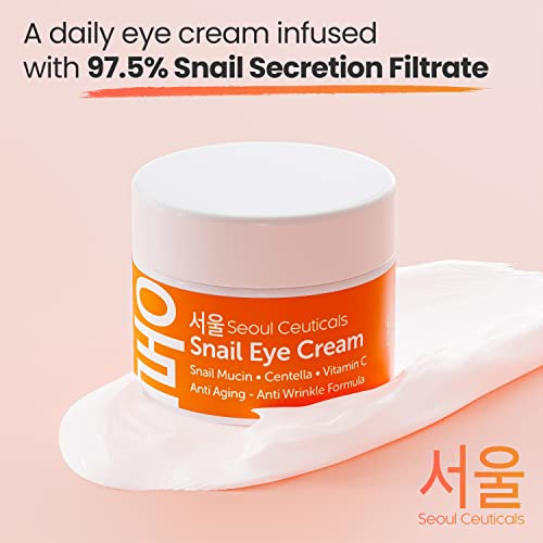 SeoulCeuticals Snail Mucin Eye Cream 0.5oz