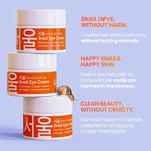 SeoulCeuticals Snail Mucin Eye Cream 0.5oz