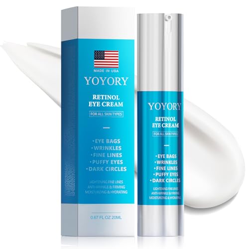 YOYORY Retinol Eye Cream for Dark Circles & Puffiness