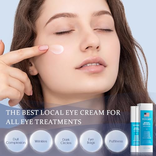YOYORY Retinol Eye Cream for Dark Circles & Puffiness