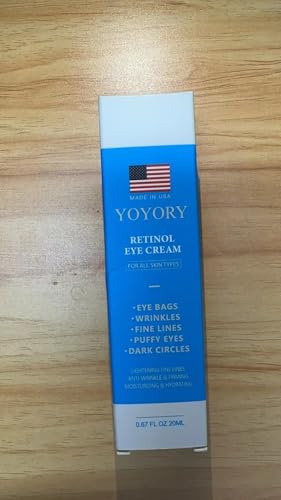 YOYORY Retinol Eye Cream for Dark Circles & Puffiness