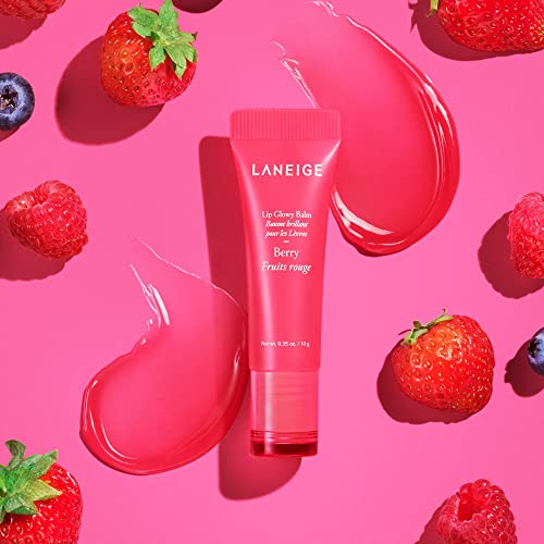 LANEIGE Lip Glowy Balm: Hydrate, Glossy, Lightweight Tint
