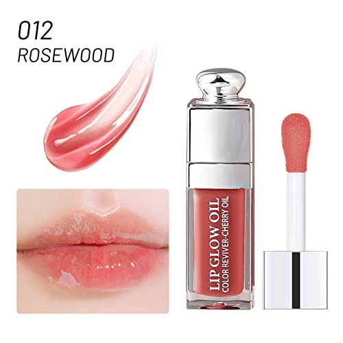 Fruit Flavoured Lip Oil for Dry Lips, Rosewood