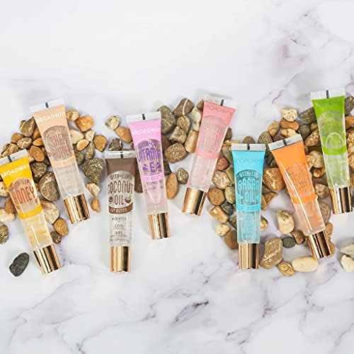 Broadway Vita-Lip Gloss Trio: Mint, Coconut, Rosehip Oil