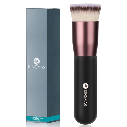 KINGMAS Premium Flat Top Kabuki Makeup Brush