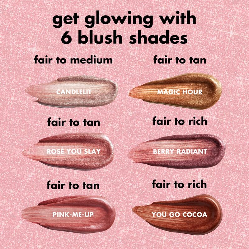 e.l.f. Halo Glow Liquid Blush Wand - Pink-Glow