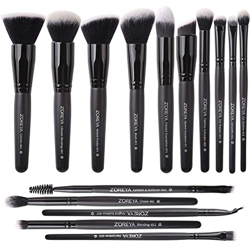 15-Piece Raffaello Premium Makeup Brush Set
