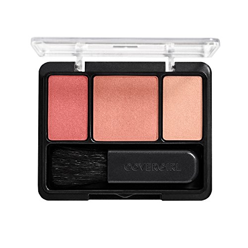 COVERGIRL Peach Perfection Contouring Blush Palette, Lightweight Blendable