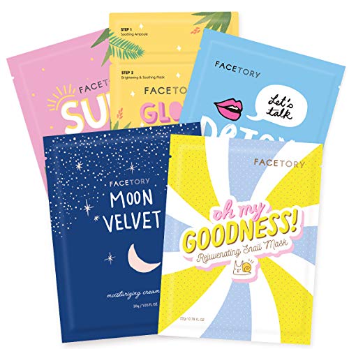 FACETORY Collection Face Mask Set - Hydrating & Soothing