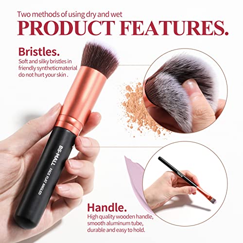 BS-MALL 14 Pcs Makeup Brush Set, Rose Golden