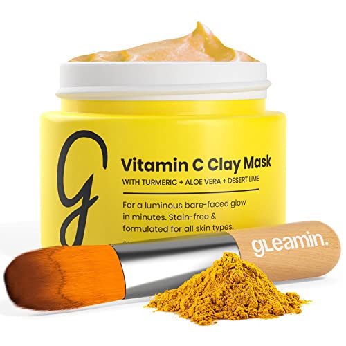Gleamin Vitamin C Clay Mask - 10-Minute Facial