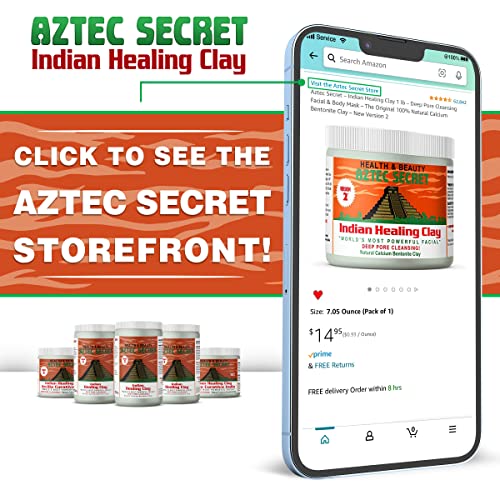 Aztec Secret Healing Clay - Deep Pore Cleansing Mask