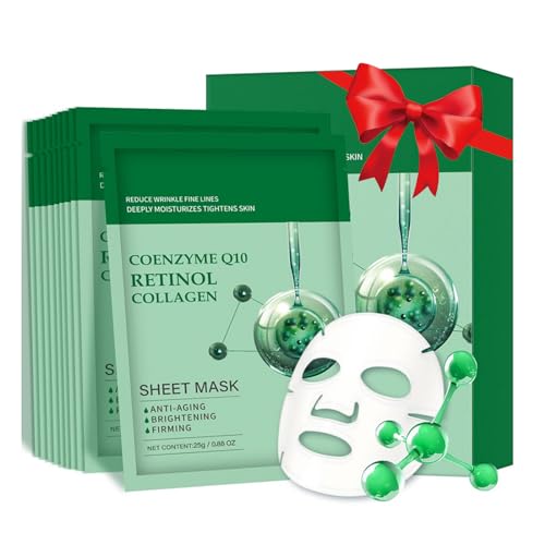 Anti Aging Coenzyme Q10 Retinol Collagen Facial Mask Set