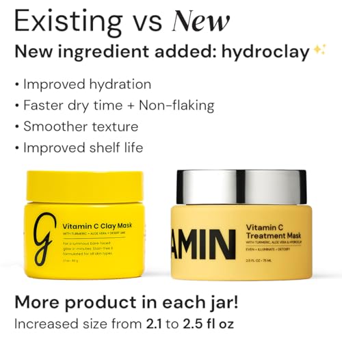 Gleamin Vitamin C Clay Mask - 10-Minute Facial