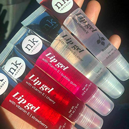 NICKA K Hydrating Lip Gel Variety Set - 5 Flavors