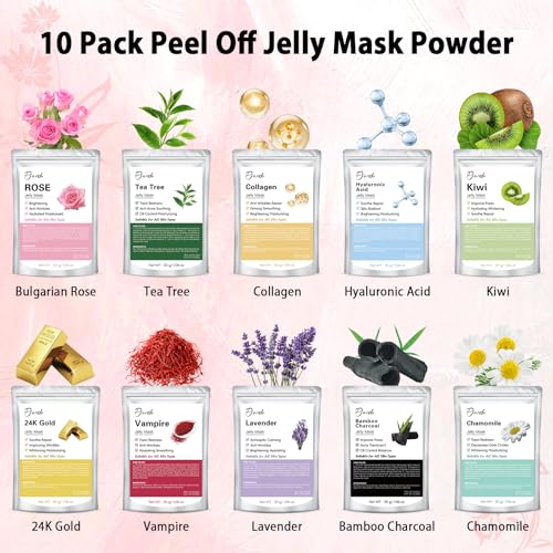Jelly Face Mask Set for Professional Skincare Treatments