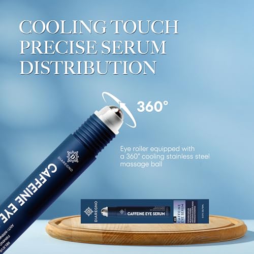 Dark circle and puffiness eye serum with cooling roller