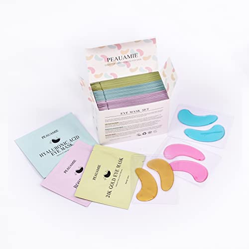 Gold Eye Mask & Hyaluronic Acid Under Eye Patches