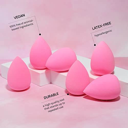 AOA Studio Collection 6-Piece Latex-Free Makeup Sponge Set