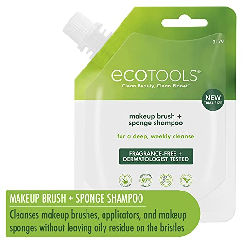 EcoTools Brush and Sponge Shampoo, Fragrance-Free, Vegan