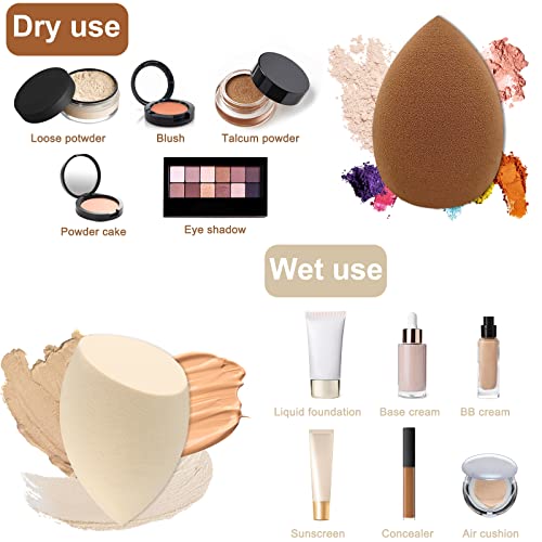 Multicolor Beauty Blender Sponge Set for Flawless Makeup